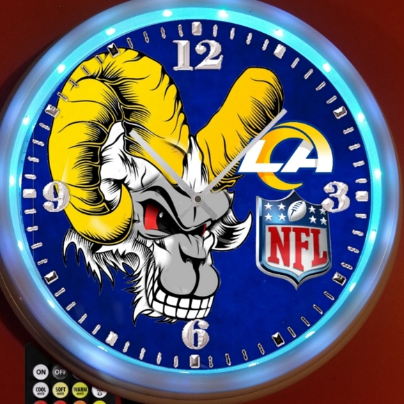Rams clock - Picture 4 of 4